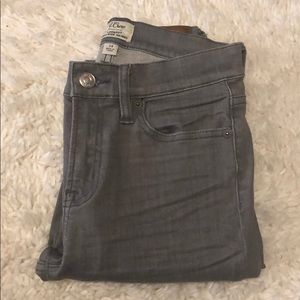 J.Crew Lookout High-rise Jean in Grey